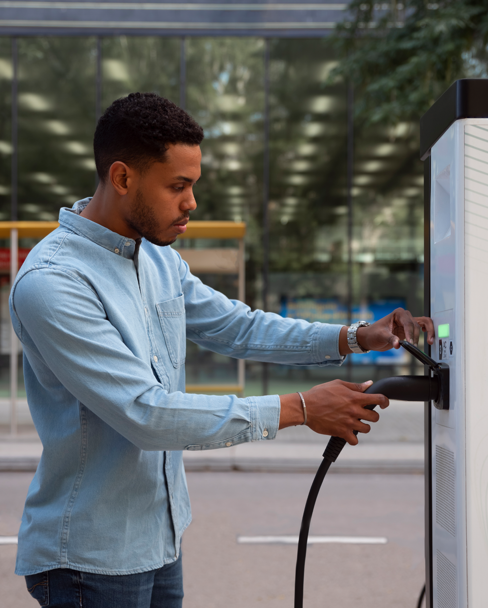 EV charger installation
