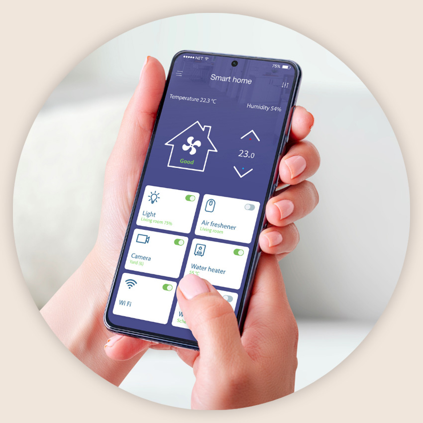 Smart home electrical installation